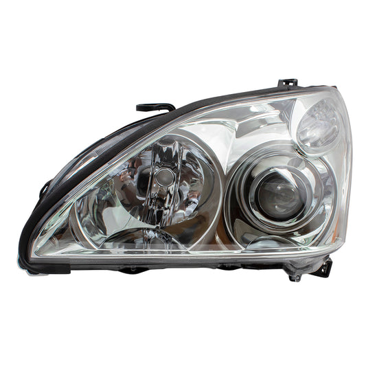 Brock Replacement Drivers HID Headlight Headlamp Compatible with 2004-2006 RX330 SUV 8118548210