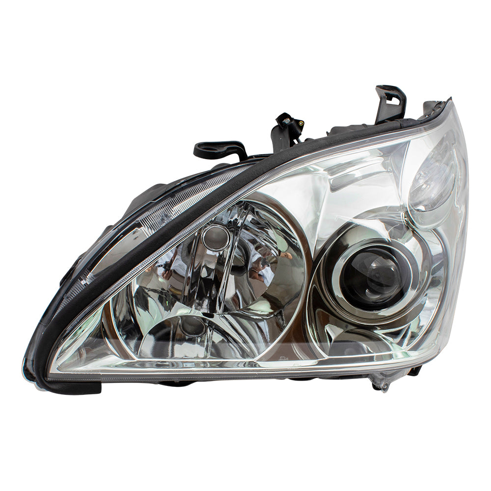 Brock Replacement Drivers HID Headlight Headlamp Compatible with 2004-2006 RX330 SUV 8118548210