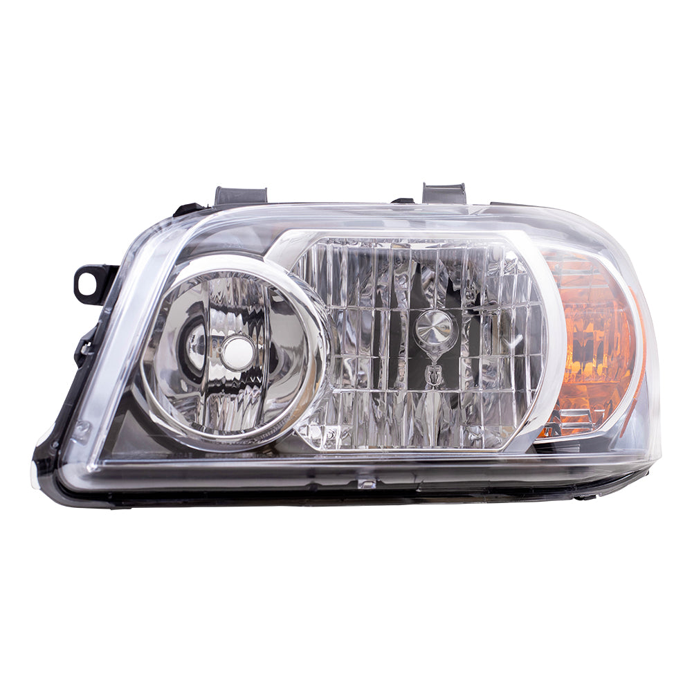 Brock Replacement Drivers Headlight Headlamp Compatible with 2004-2006 Highlander 81130-48280