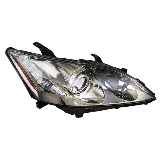 Brock Replacement Passengers Halogen Combination Headlight Comatible with ES350 8117033670