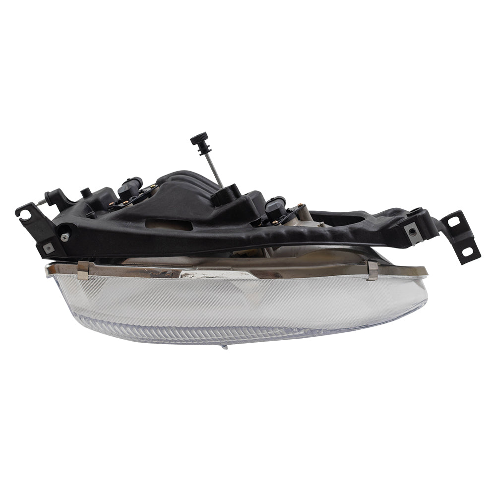 Brock Replacement Driver and Passenger Headlights Headlamps Compatible with 1995-1996 Camry 81150-33162 81110-33162