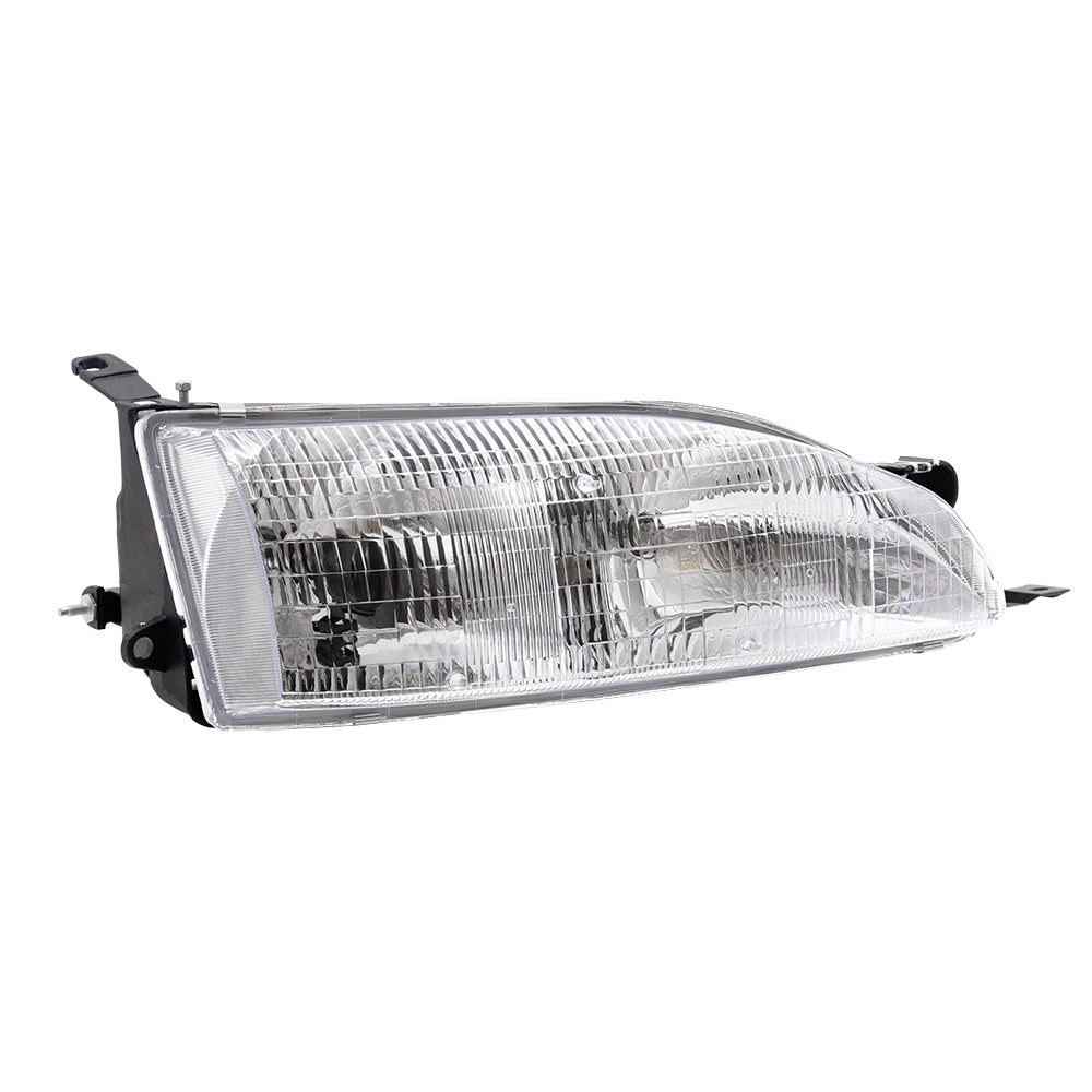 Brock Replacement Passengers Headlight Headlamp Compatible with 1995-1996 Camry 81110-33162