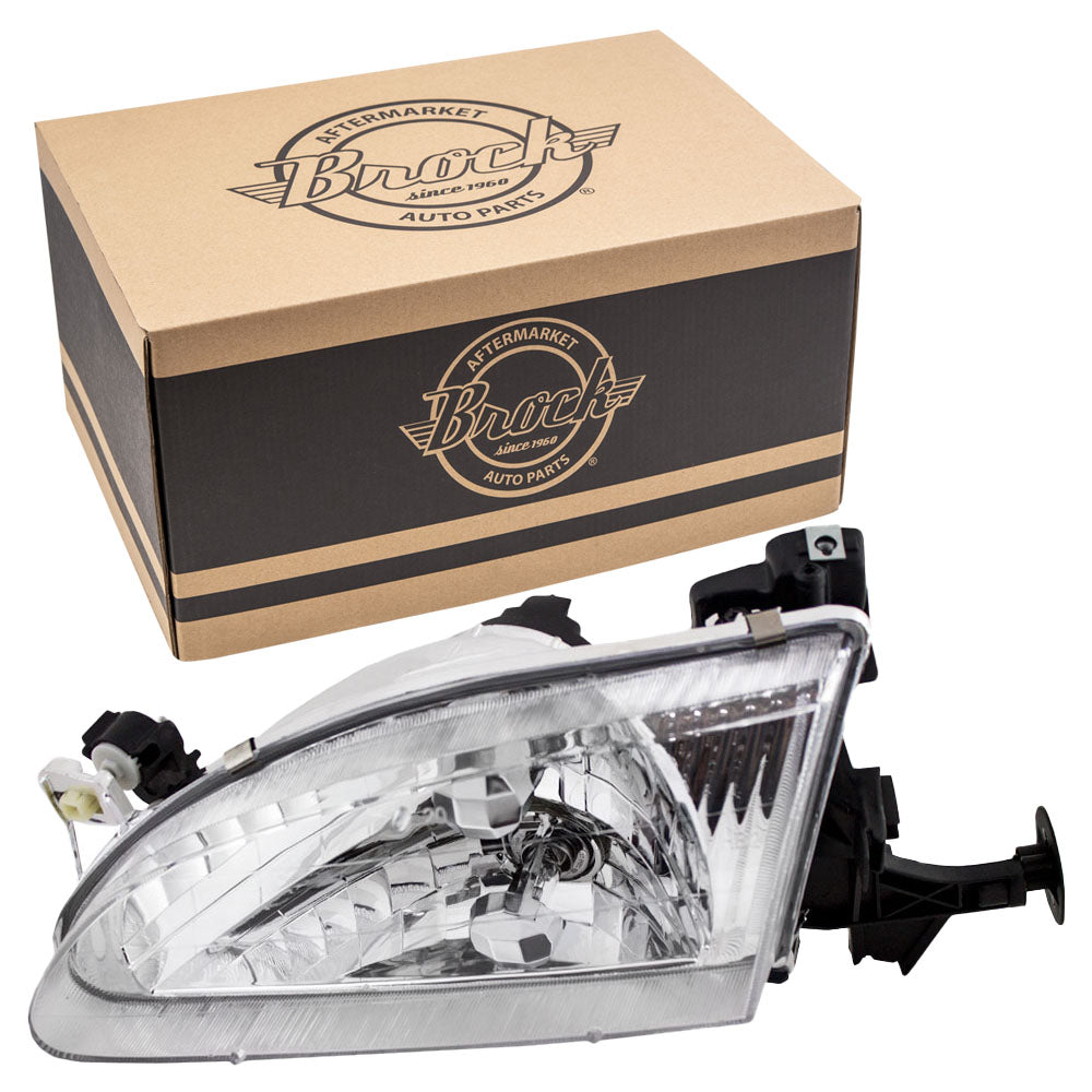 Brock Replacement Drivers Headlight Headlamp Compatible with Corolla 81150-02050