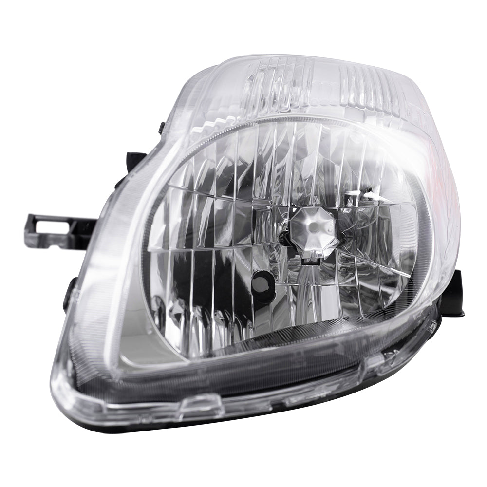 Brock Replacement Drivers Headlight Headlamp Compatible with Yaris 81170-52B40