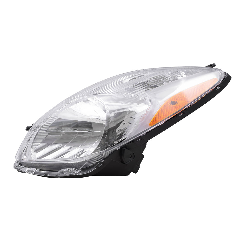 Brock Replacement Drivers Headlight Headlamp Compatible with Yaris 81170-52B40