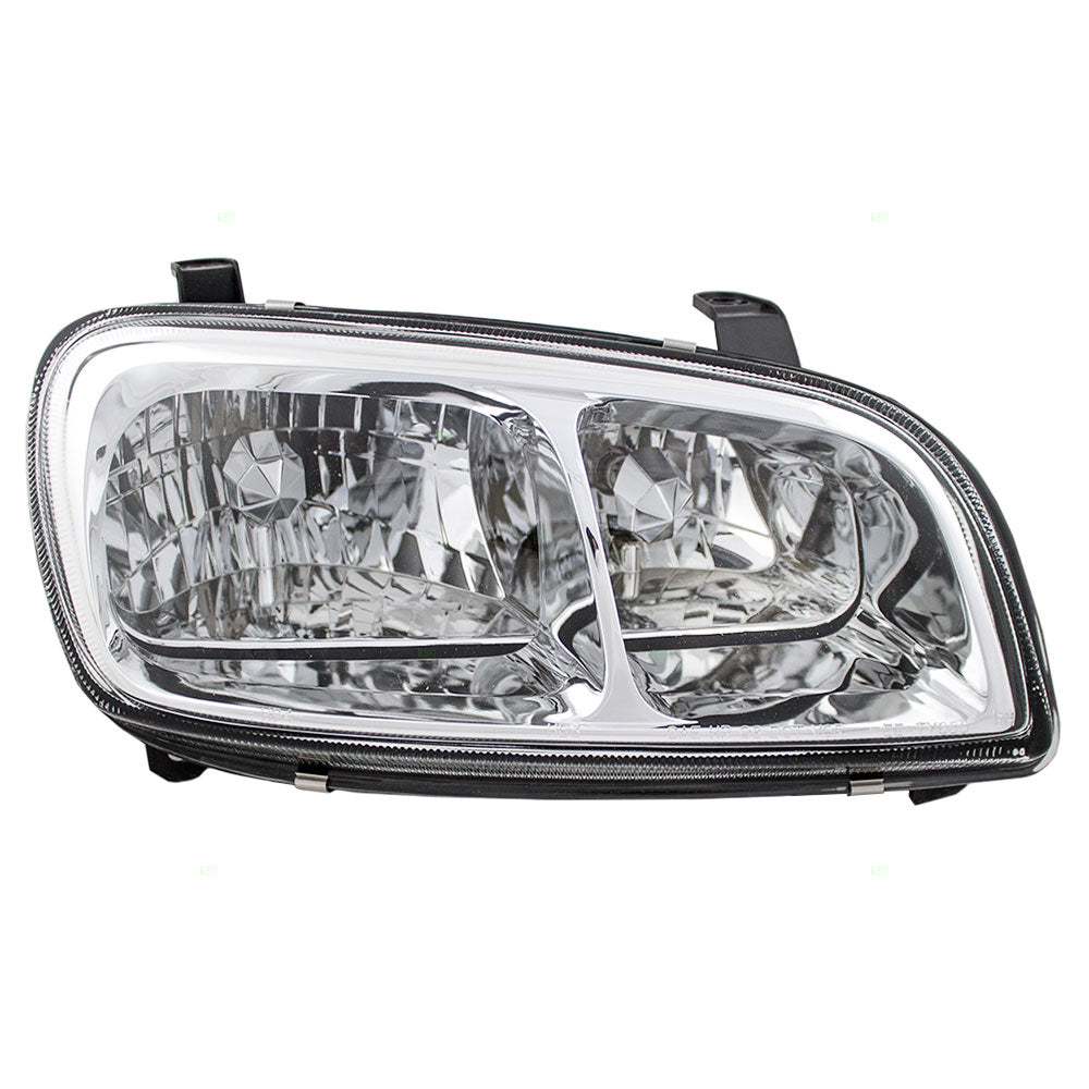 Brock Replacement Passengers Headlight Headlamp Compatible with 1998-2000 Rav4 81110-42090