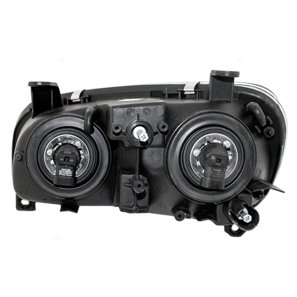 Brock Replacement Passengers Headlight Headlamp Compatible with 1998-2000 Rav4 81110-42090