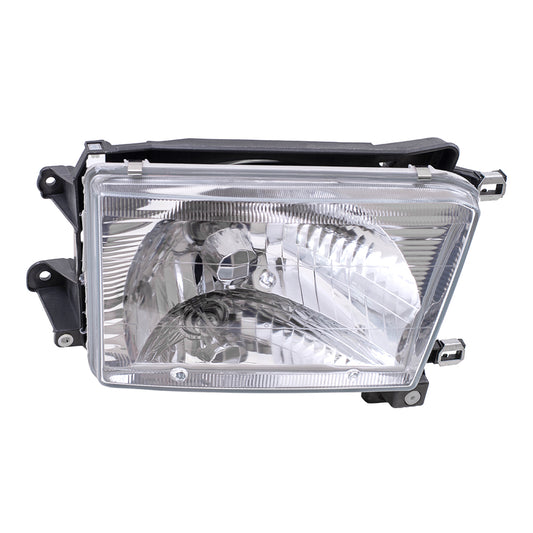 Brock Replacement Passengers Headlight Headlamp Compatible with 1999-2002 4Runner 8111035320