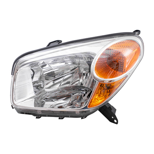 Brock Replacement Drivers Headlight Headlamp Compatible with RAV4 81106-42280