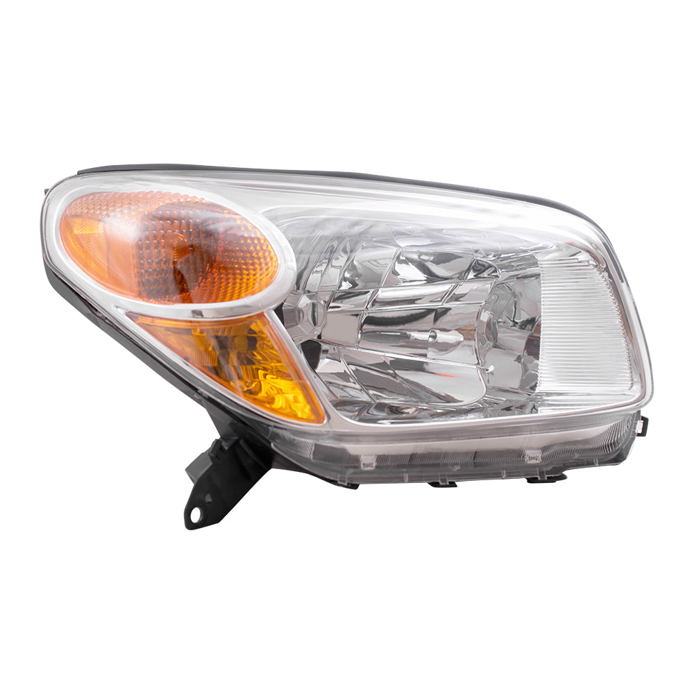 Brock Replacement Driver and Passenger Headlights Headlamps Compatible with RAV4 81106-42280 81105-42280