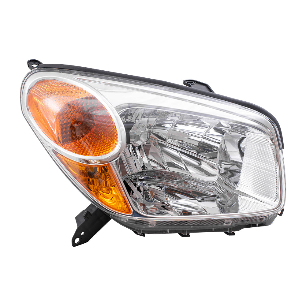 Brock Replacement Passengers Headlight Headlamp Compatible with RAV4 81105-42280