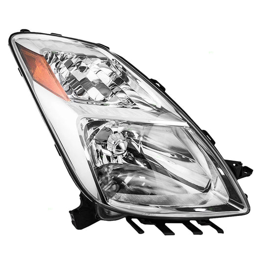 Brock Replacement Passengers Halogen Headlight Headlamp Compatible with Prius 81130-47070