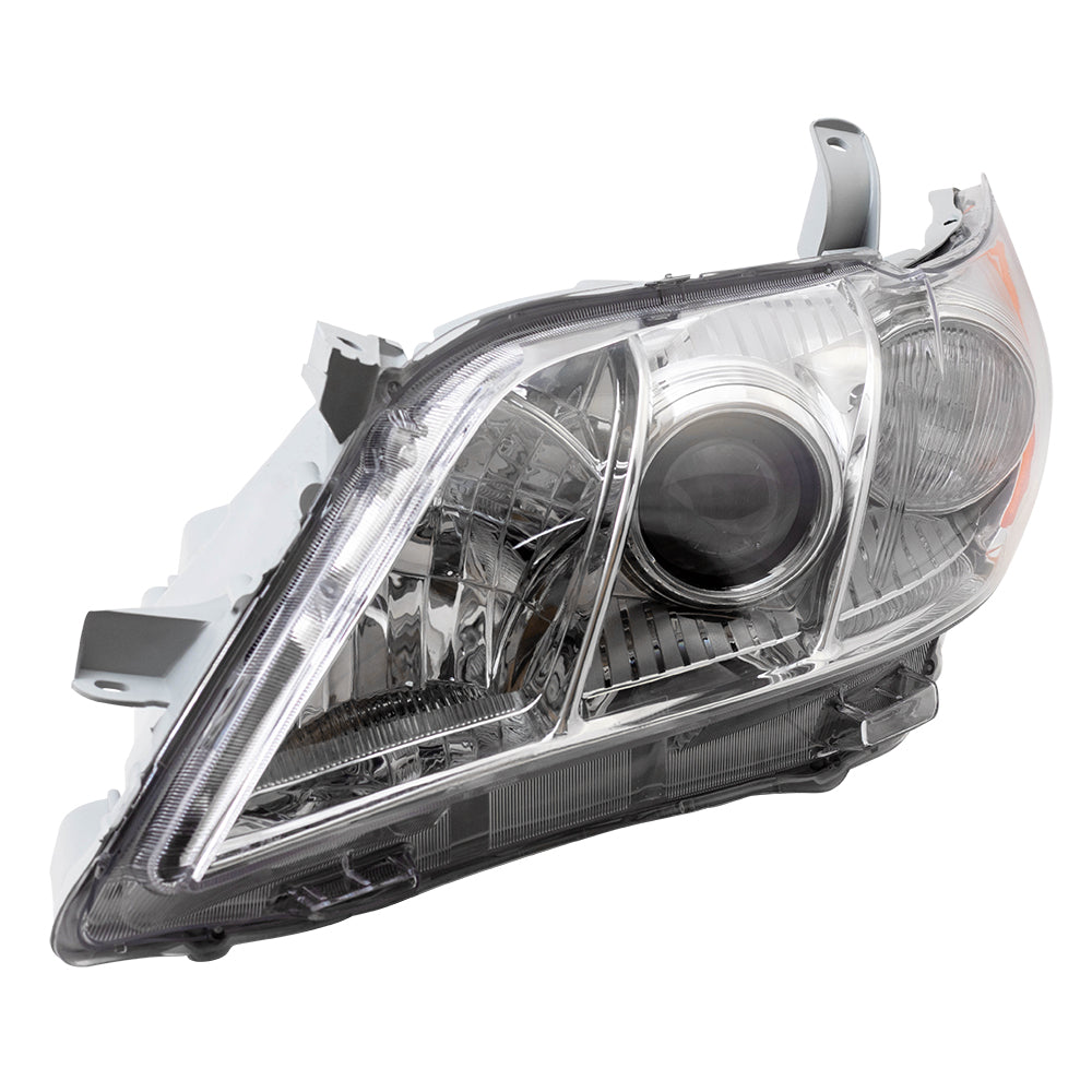 Brock Replacement Drivers Headlight Headlamp with Clear Lens Compatible with 07-09 Camry 8117006202