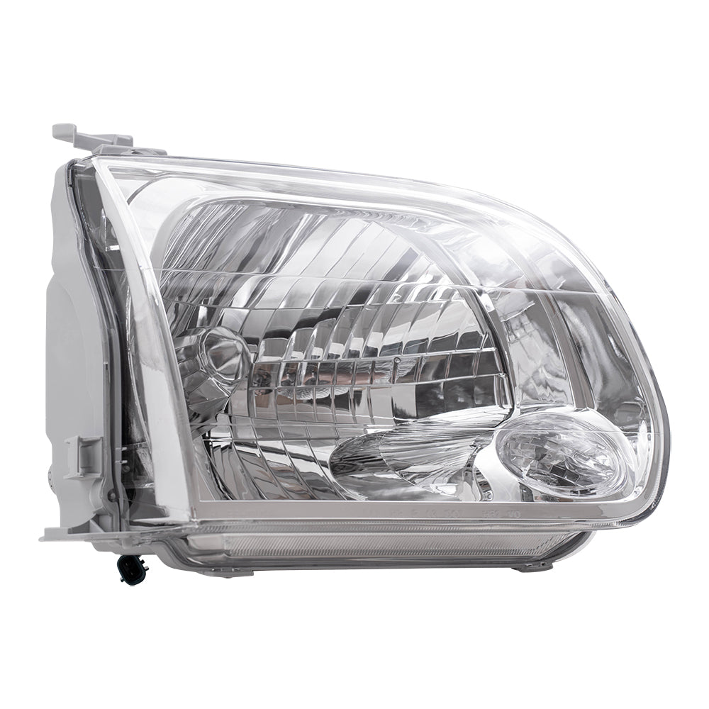 Brock Replacement Passenger Side Halogen Headlight Assembly Compatible with 2005-2007 Sequoia & 2005-2006 Tundra Double Cab