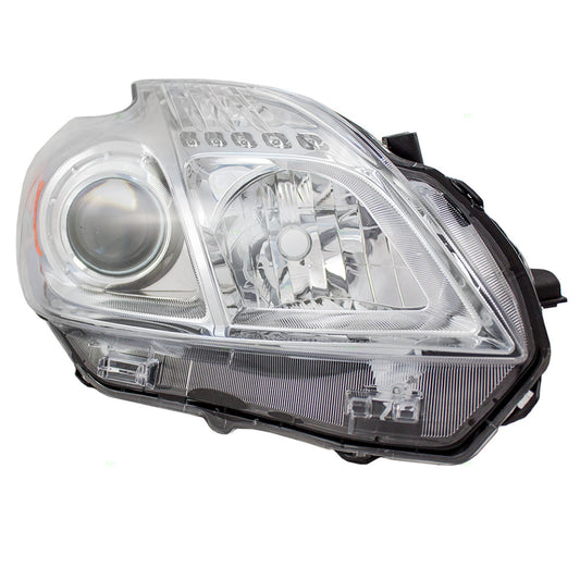 Brock Replacement Passengers Halogen Headlight Headlamp Compatible with Prius 8113047211