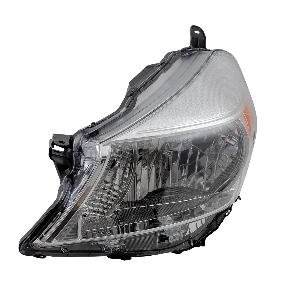 Brock Replacement Drivers Headlight Compatible with 12-14 Yaris Hatchback