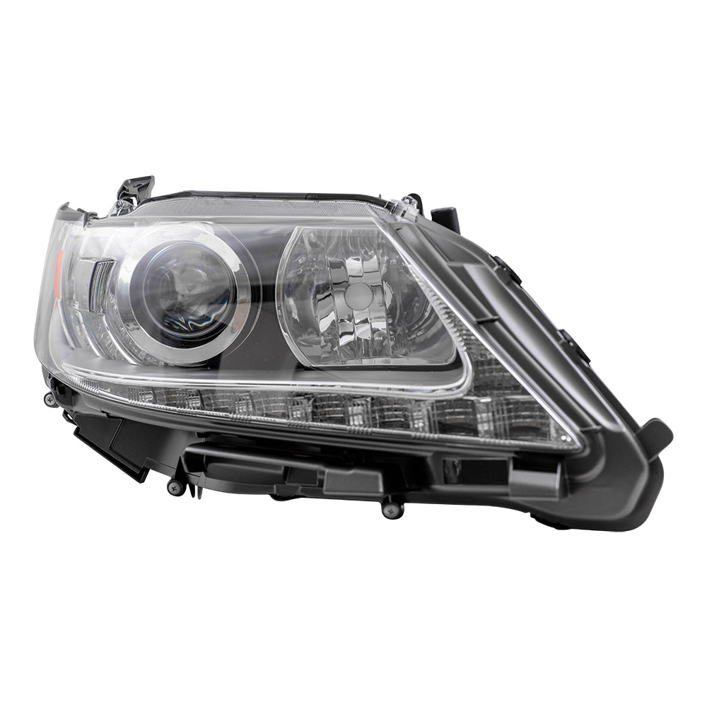 Brock Replacement Passenger Side HID Combination Headlight Assembly without HID Kit Compatible with 2013-2015 ES 350 and 2013-2015 ES 300h