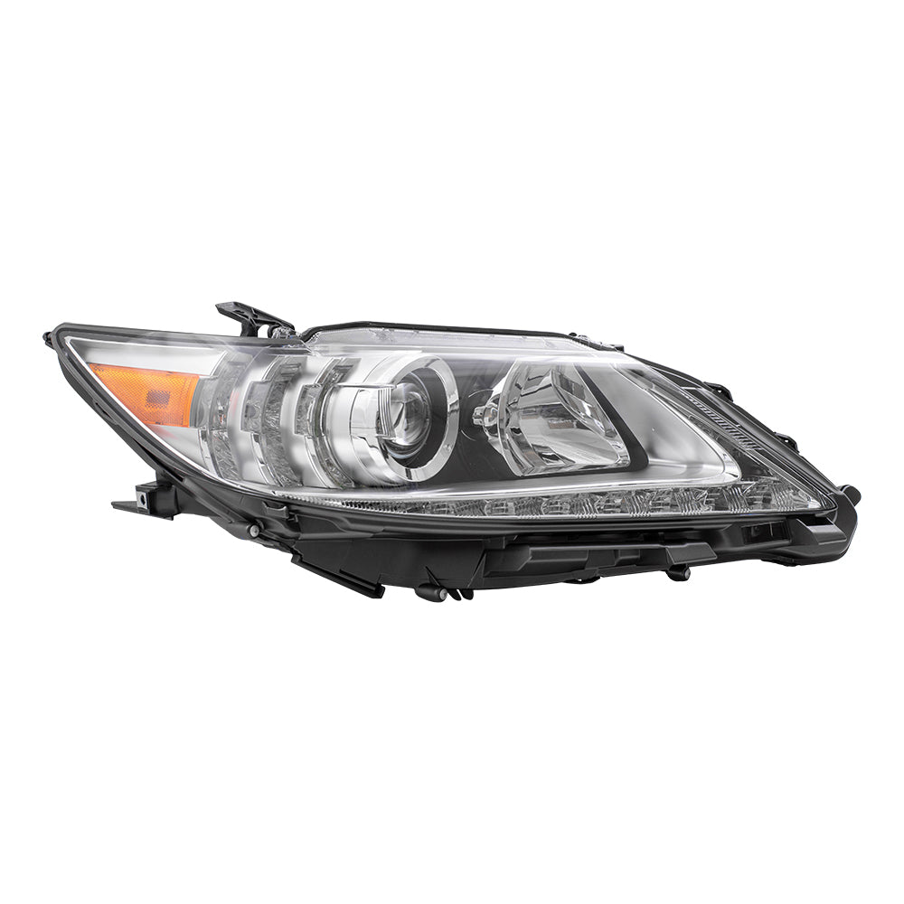 Brock Replacement Passenger Side HID Combination Headlight Assembly without HID Kit Compatible with 2013-2015 ES 350 and 2013-2015 ES 300h