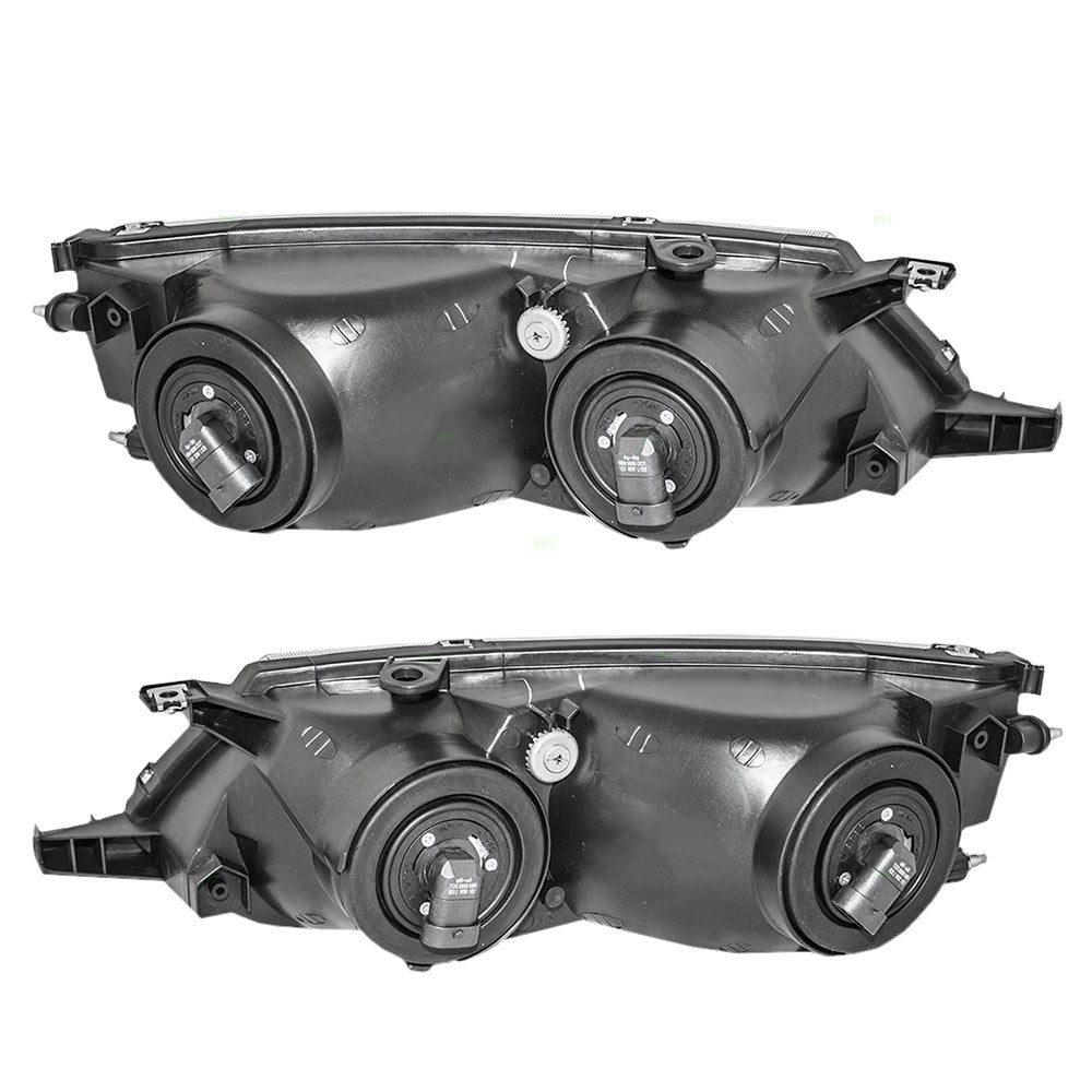 Brock Replacement Driver and Passenger Headlights Headlamps Compatible with Solara 81150-AA050 81110-AA050