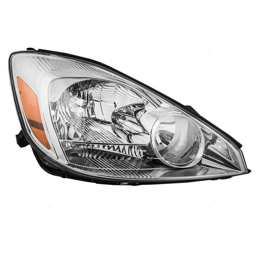 Brock Replacement Passengers Halogen Headlight Headlamp Compatible with 2004-2005 Sienna Van 81110AE010