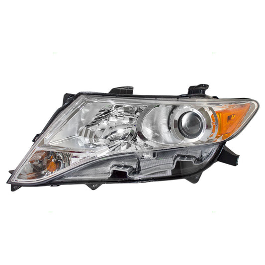 Brock Replacement Drivers Halogen Headlight Headlamp Compatible with 2009-2016 Venza 811500T020