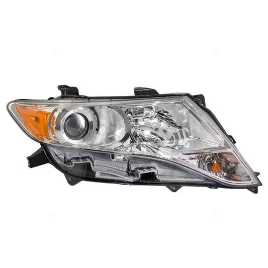 Brock Replacement Passengers Halogen Headlight Headlamp Compatible with 2009-2016 Venza 811100T020