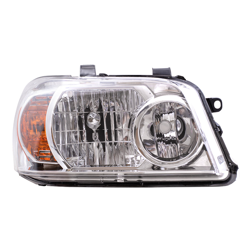 Brock Replacement Passengers Headlight Headlamp Compatible with 2007 Highlander 81130-48550