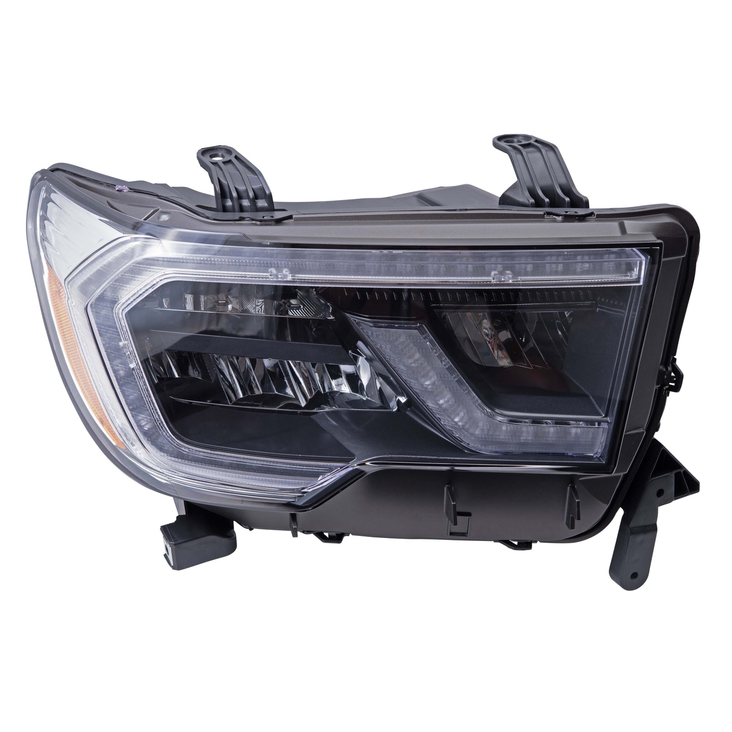 Brock 6221-0195R Passenger Side Right LED Headlight Assembly Compatible with 2018-2022 Toyota Sequoia Platinum