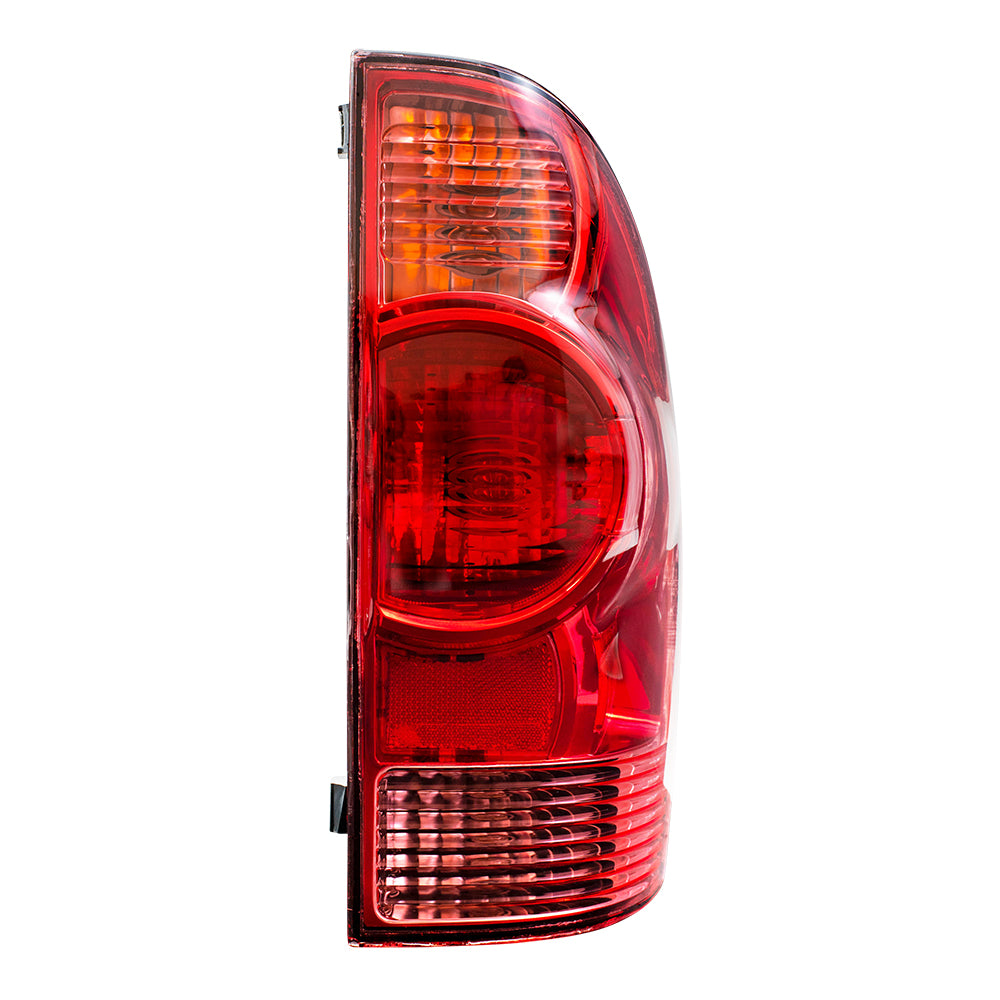 Brock Replacement Driver and Passenger Tail Lights Compatible with 05-15 Pickup Truck 8156004150 8155004150