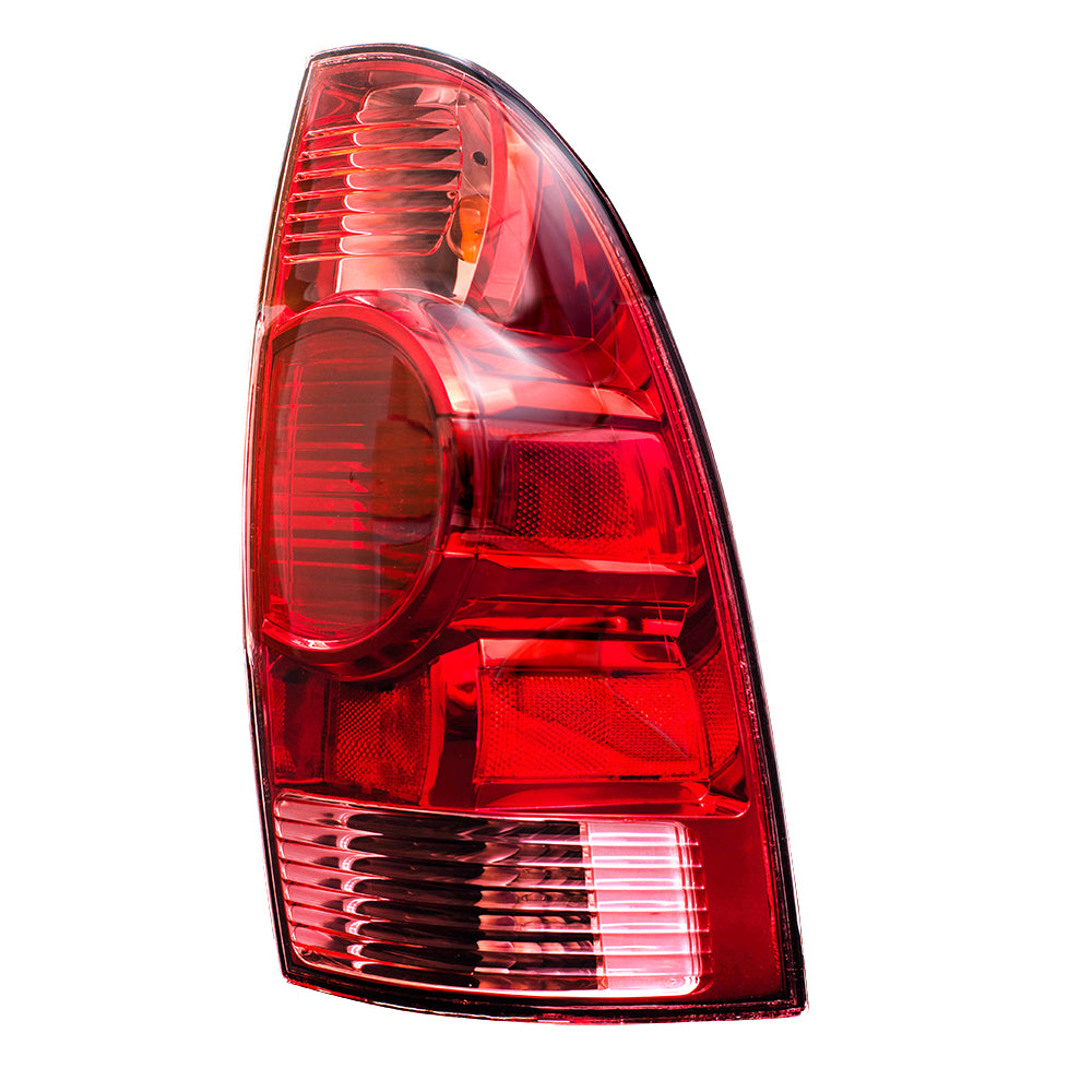 Brock Replacement Driver and Passenger Tail Lights Compatible with 05-15 Pickup Truck 8156004150 8155004150