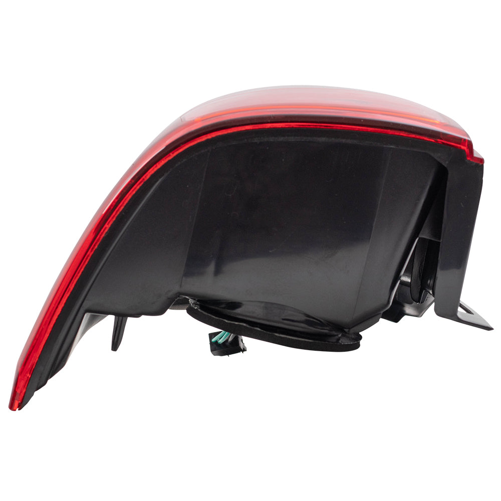 Brock Replacement Driver and Passenger Taillights Tail Lamps Compatible with 06-09 SUV 81561-35280 81551-35320