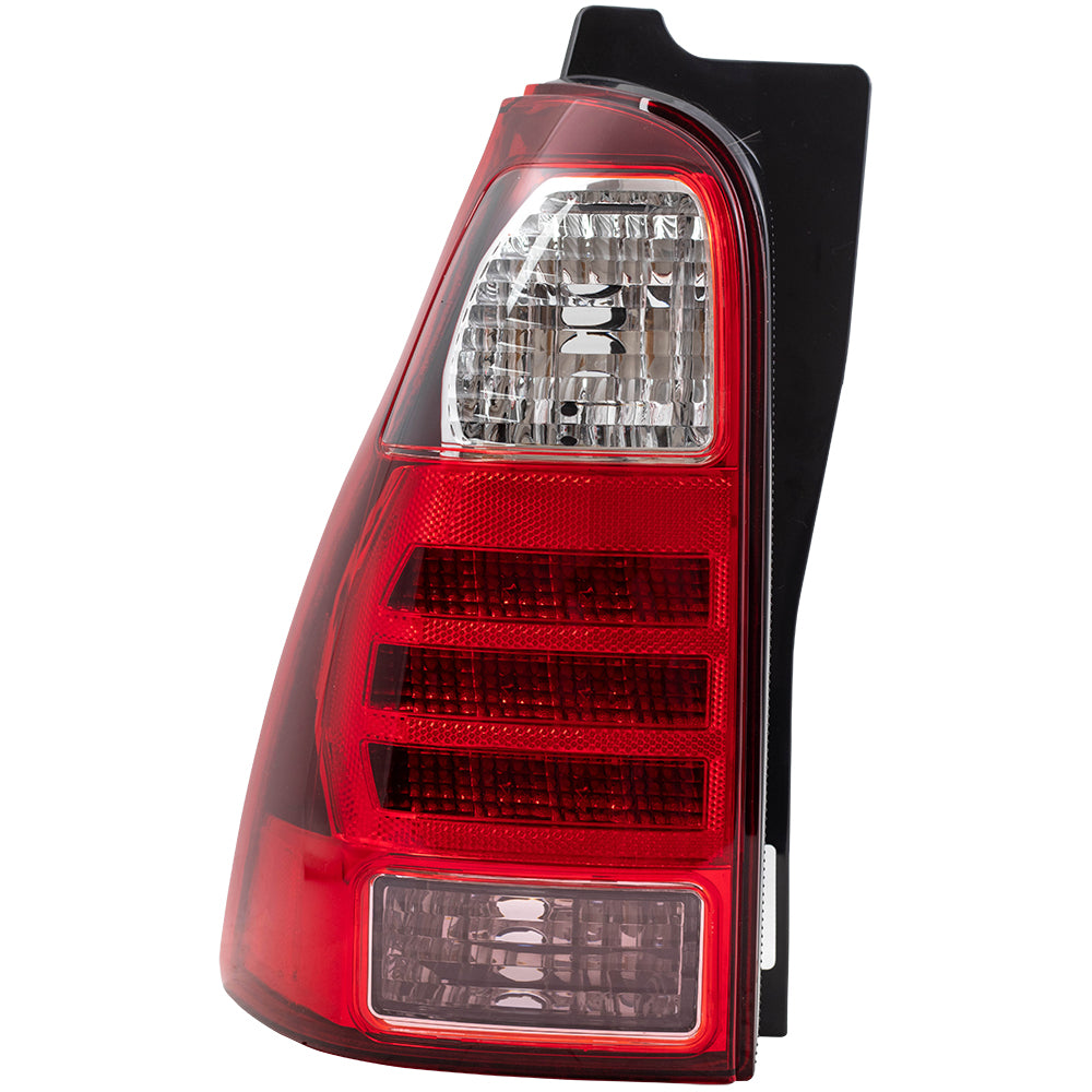 Brock Replacement Driver and Passenger Taillights Tail Lamps Compatible with 06-09 SUV 81561-35280 81551-35320