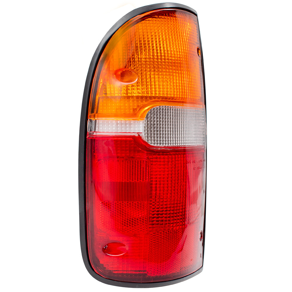 Brock Replacement Driver and Passenger Taillights Tail Lamps Compatible with 95-00 Tacoma Pickup Truck 81560-04030 81550-04030