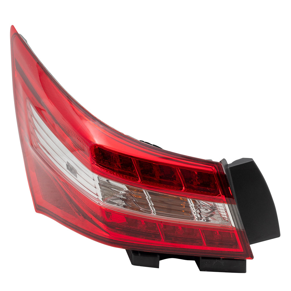 Brock Replacement Tail Light Compatible with 2016-2018 Avalon Drivers Quarter Panel Mounted Taillamp repairs OE 8156007081 81560-07081