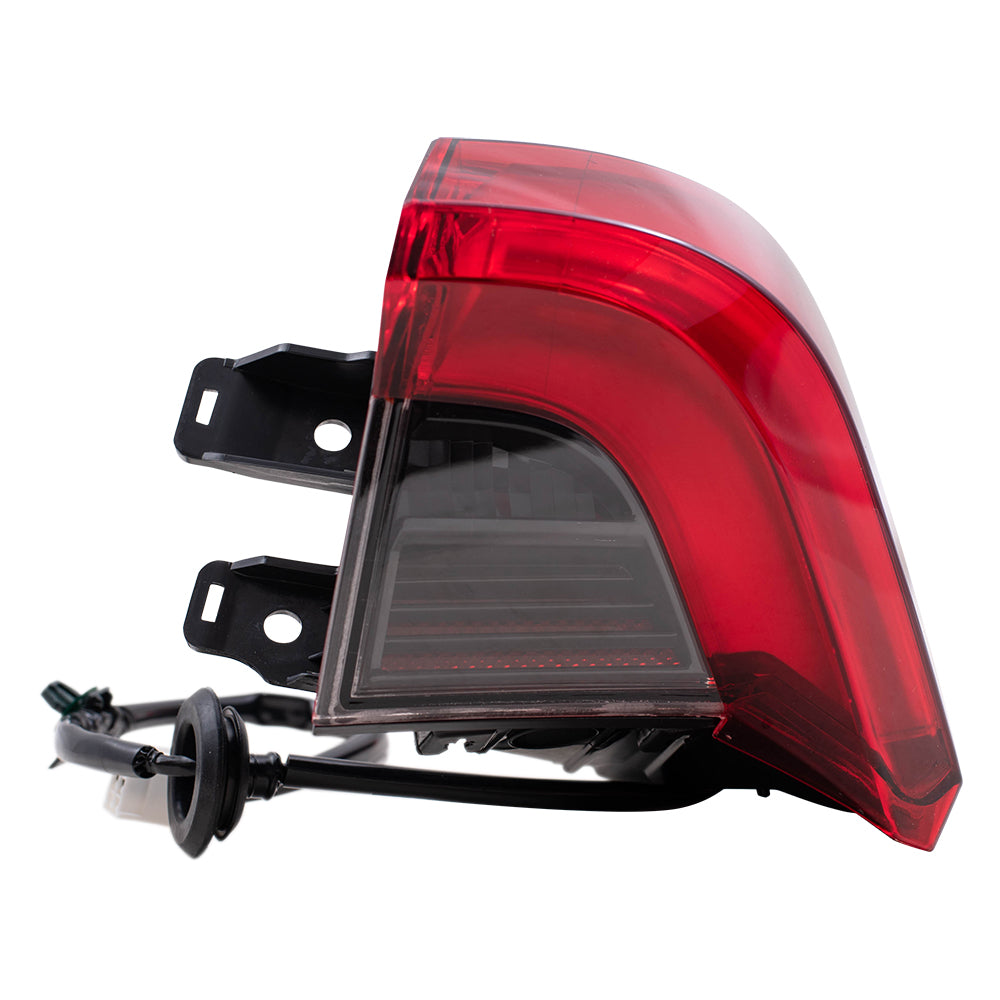 Brock Replacement Driver and Passenger Side Tail Light Assemblies Quarter Mounted Compatible with 2019-2021 Avalon TRD/XLE/XSE & 2019-2021 Avalon Hybrid XLE/XSE