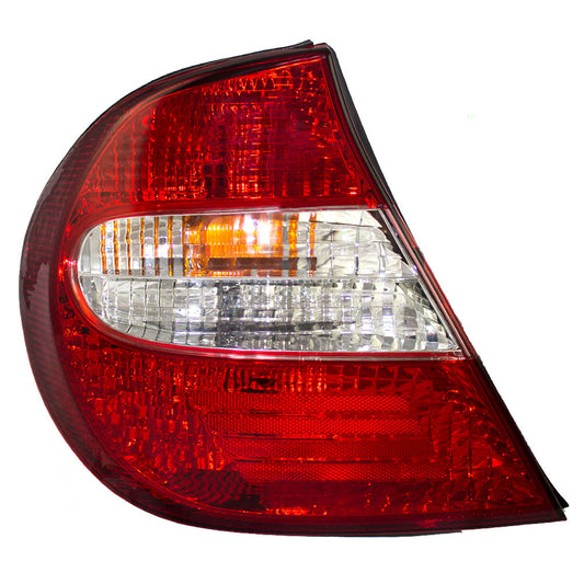 Brock Replacement Drivers Taillight Tail Lamp Compatible with 02-04 Camry 81560-AA050