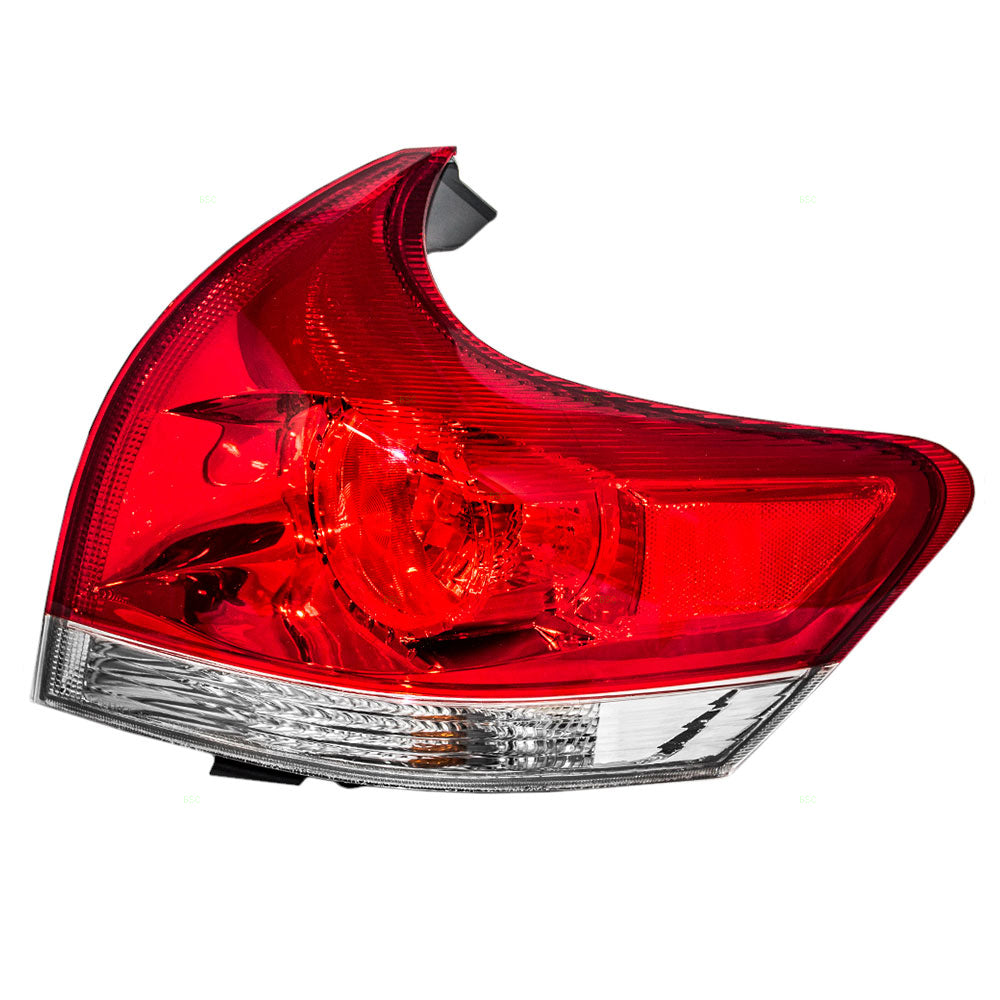 Brock Replacement Passengers Taillight Quarter Panel Mounted Tail Lamp Compatible with 09-12 Venza 815500T010