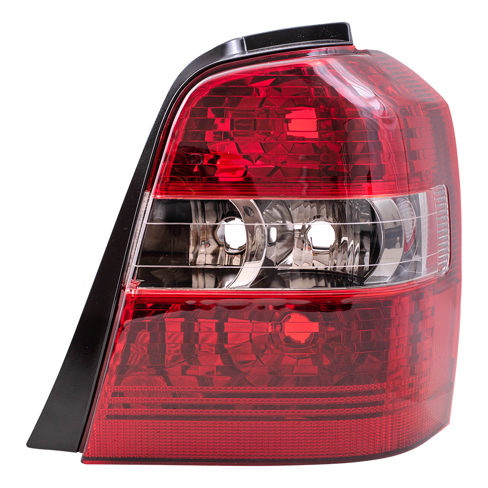 Brock Replacement Passengers Taillight Tail Lamp Compatible with 04-07 SUV 81551-48090