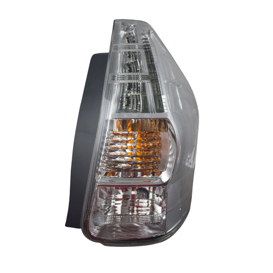 Brock Replacement Passengers Taillight Tail Lamp Lens Compatible with 12-14 Prius V 81551-47160 TO2801186