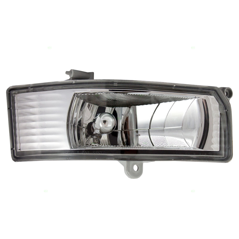 Brock Replacement Passengers Fog Light Lamp Compatible with 2005 2006 Camry 81210-06040