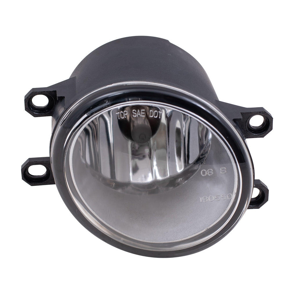 Brock Replacement Passengers Fog Light Lamp Compatible with Various Models 81025-0W020 81210-06071