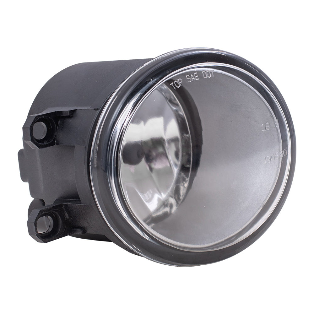 Brock Replacement Passengers Fog Light Lamp Compatible with Various Models 81025-0W020 81210-06071