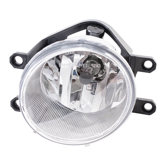 Brock Replacement Drivers Halogen Fog Light Lamp Compatible with Prius & Plug-In Prius 4Runner 81220-12230