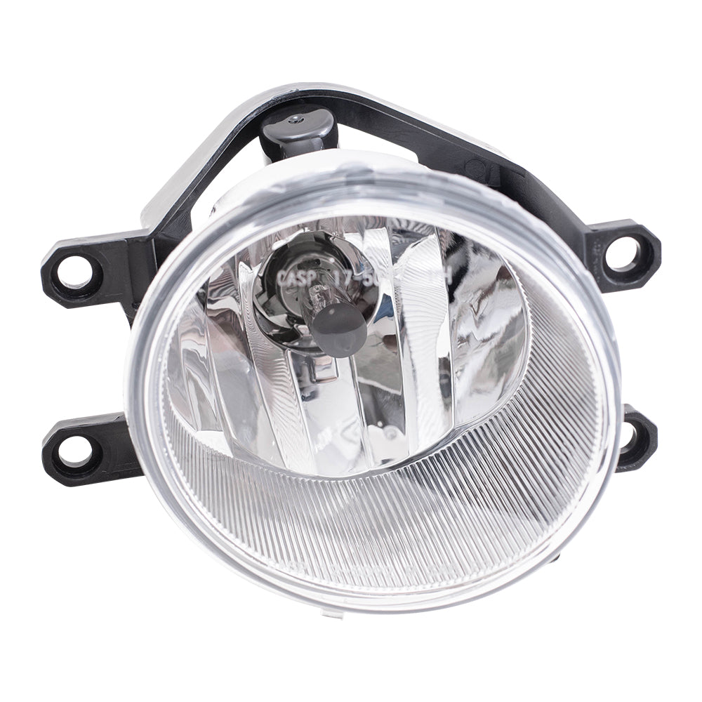 Brock Replacement Passengers Halogen Fog Light Lamp Lens Compatible with Prius & Plug-In Prius 4Runner 81210-12230