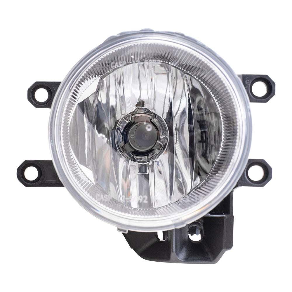 Brock Replacement Passengers Halogen Fog Light Lamp Lens Compatible with Prius & Plug-In Prius 4Runner 81210-12230