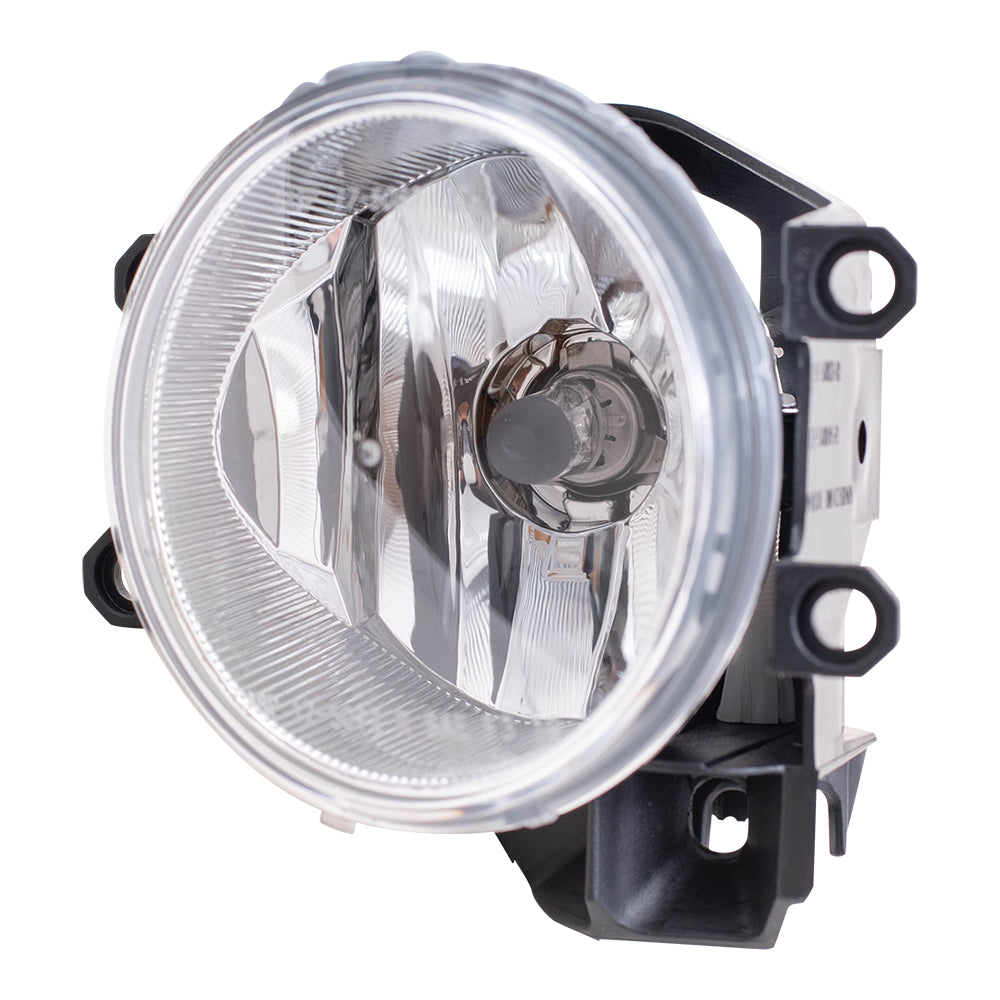 Brock Replacement Passengers Halogen Fog Light Lamp Lens Compatible with Prius & Plug-In Prius 4Runner 81210-12230