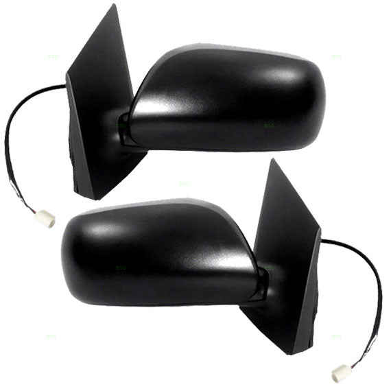 Driver and Passenger Power Side View Mirrors Replacement for Toyota Yaris Sedan 8794052770 8791052790