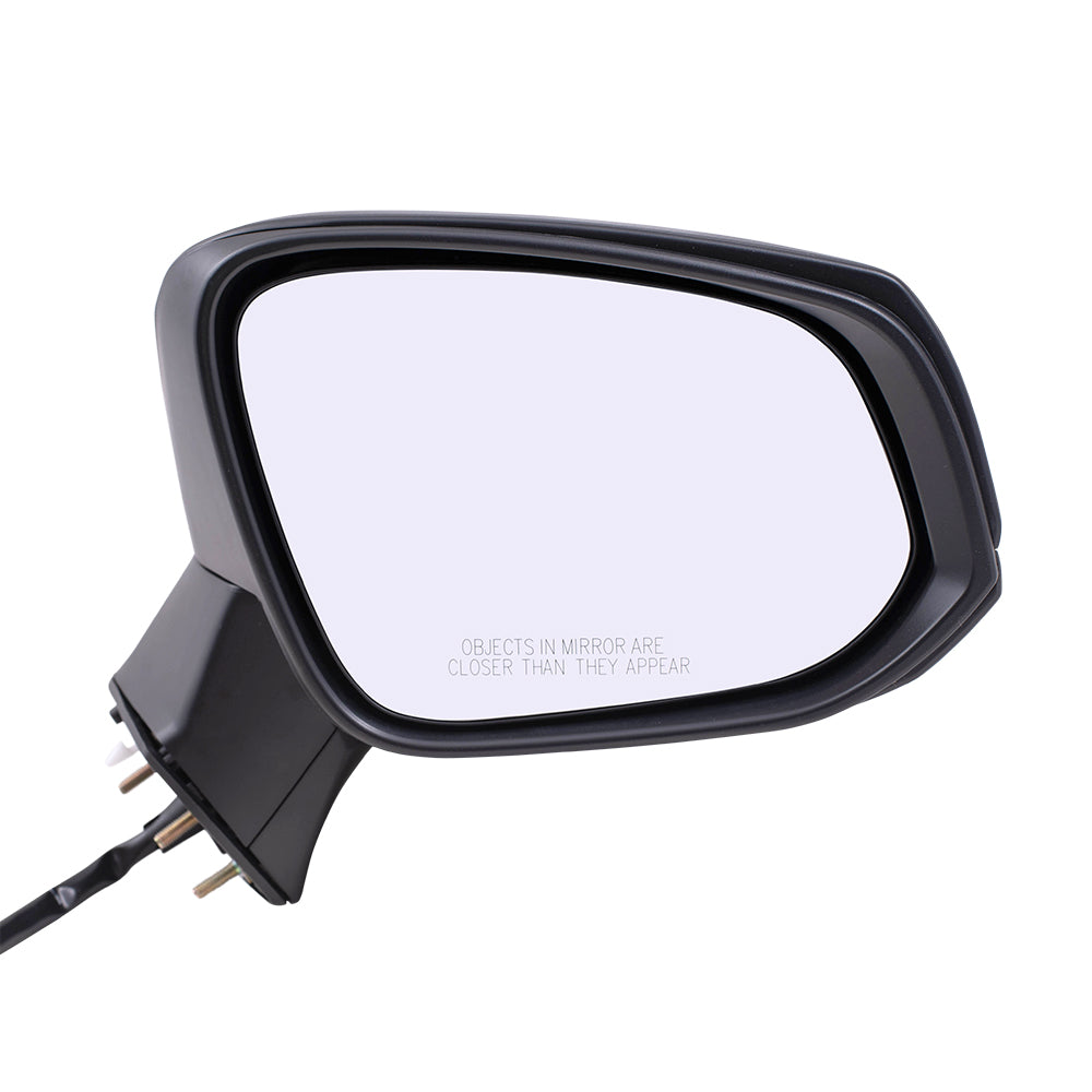 Replacement Set Driver and Passenger Power Side Door Mirrors Textured Black Compatible with 2019 2020 2021 RAV4 RAV4 Hybrid