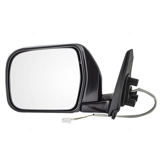 Drivers Power Side View Mirror with Chrome Replacement for Toyota Pickup Truck 8794034030