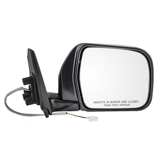 Passengers Power Side View Mirror with Chrome Replacement for Toyota 8791034040